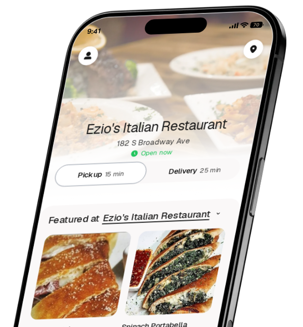 Ezio's Italian Restaurant app preview
