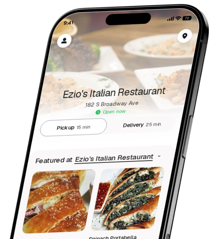 Ezio's Italian Restaurant app preview